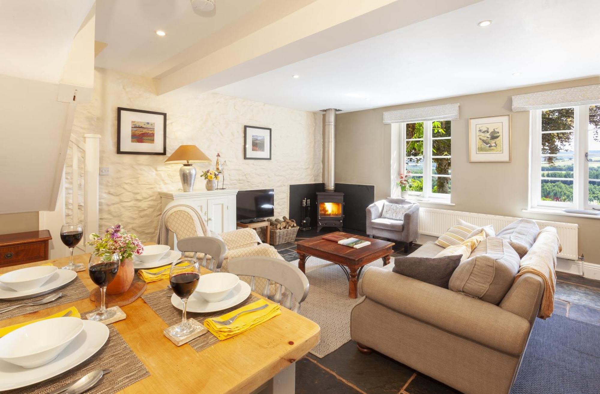 East Harwood Farm Cottage Майнхед Екстериор снимка